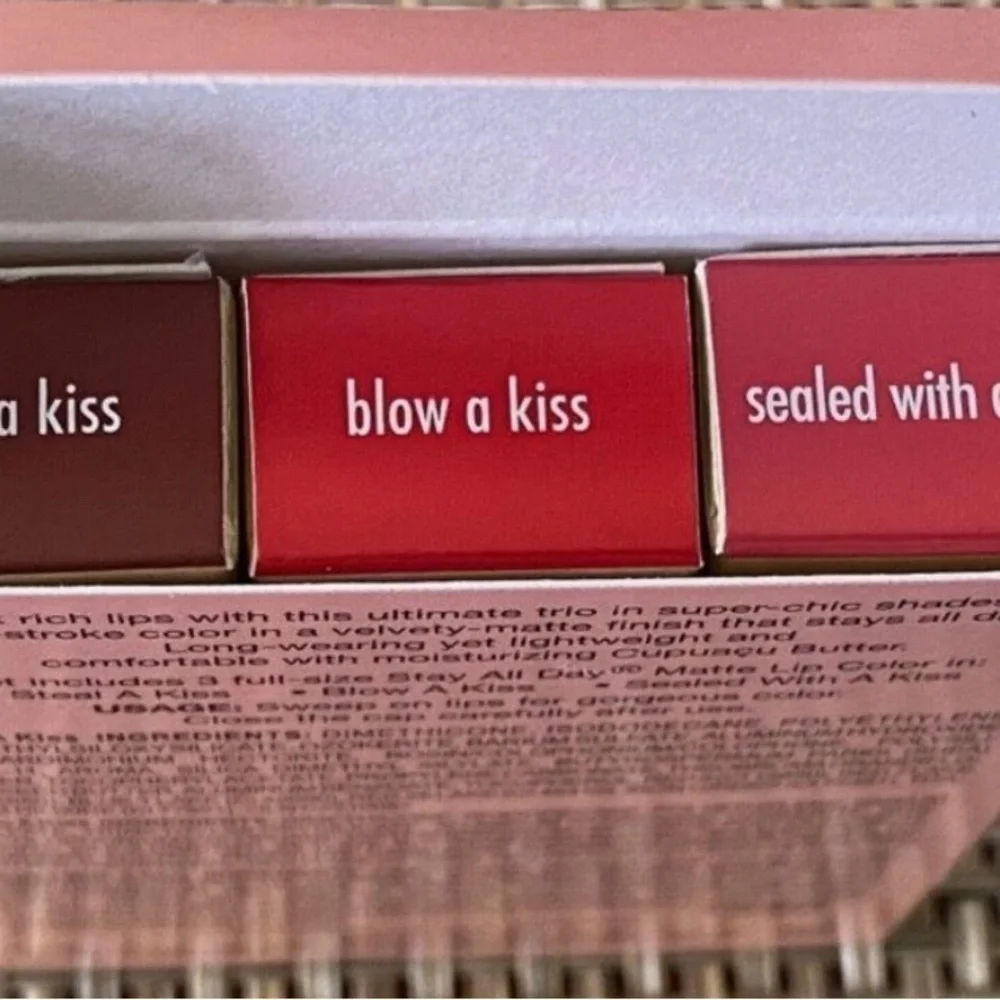 Stila Lasting Kisses Lip Color Trio